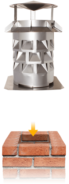 Cowl - Windkat Cowl For Chimney Stacks