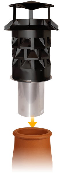 Cowl - Windkat Cowl For Chimney Pots